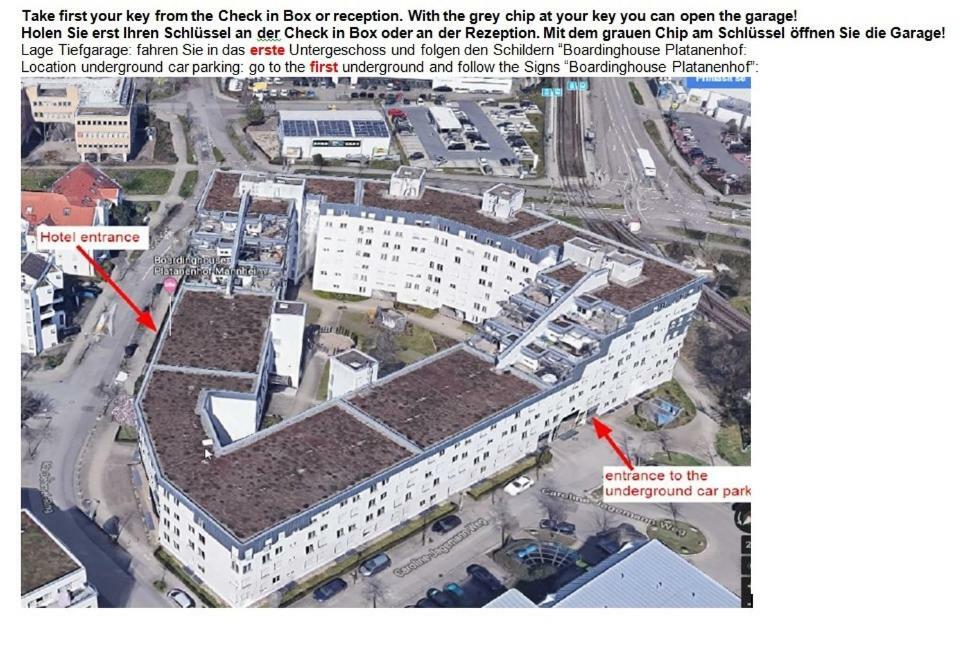 Ariva Boardinghouse Platanenhof Aparthotel MHG Exteriör bild